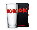 AC/DC PINT GLASS: LOGO