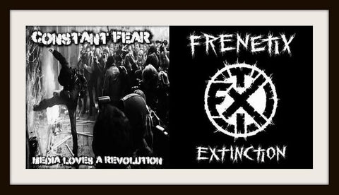 FRENETIX CONSTANT FEAR SPLIT CD