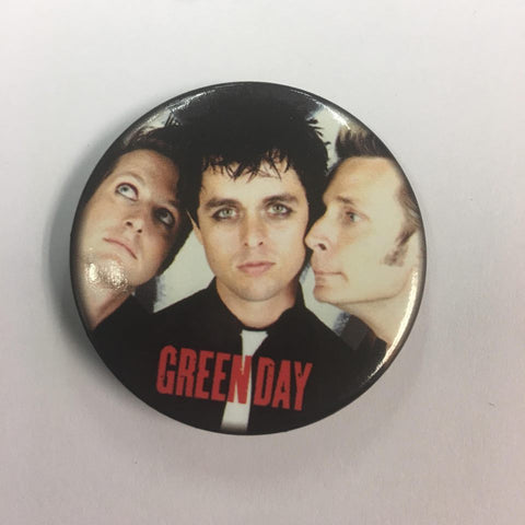 GREEN DAY BADGE: FACES