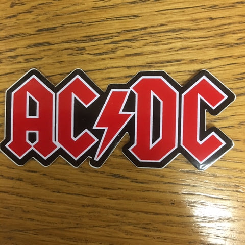 AC/DC STICKER: LOGO