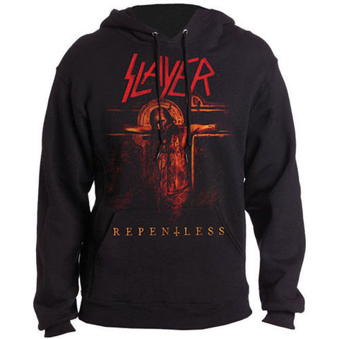 SLAYER PULLOVER HOODIE: REPENTLESS CRUCIFIX