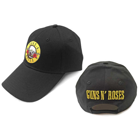 GUNS N ROSES BASEBALL CAP: BULLET LOGO