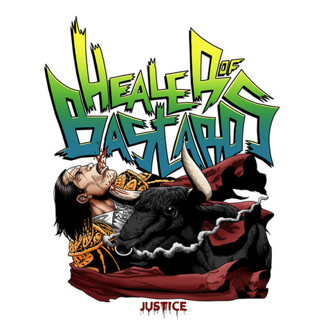 HEALER OF BASTARDS - JUSTICE VINYL LP