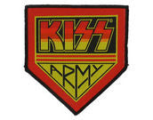 KISS WOVEN PATCH: KISS ARMY