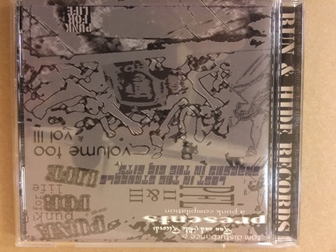 PUNK FOR LIFE VOLUMES TOO THRU III COMPILATION CD