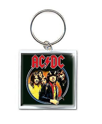 AC/DC METAL KEYRING: HIGHWAY TO HELL