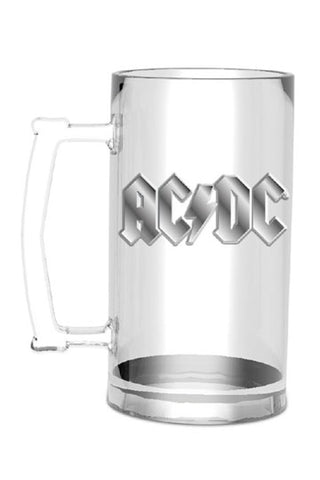 AC/DC GLASS STEIN: LOGO