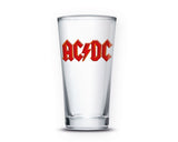 AC/DC PINT GLASS: LOGO