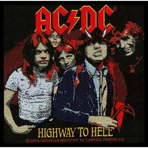 AC/DC WOVEN PATCH: HIGHWAY TO HELL