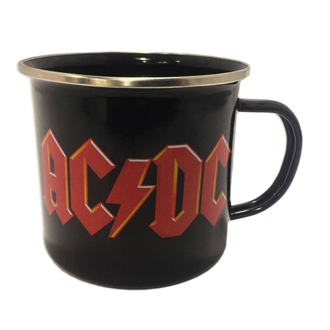 AC/DC ENAMEL MUG: LOGO