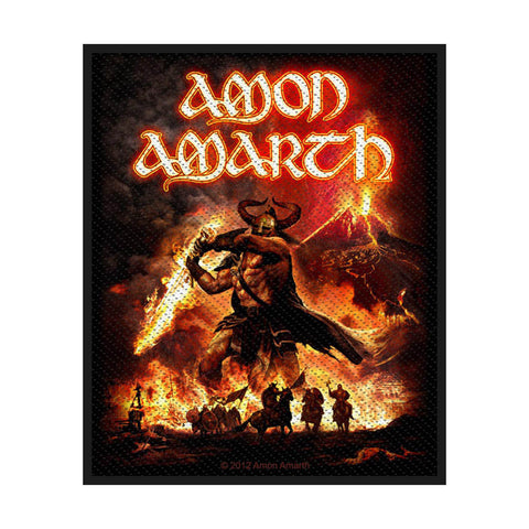 AMON AMARTH WOVEN PATCH: SURTUR RISING