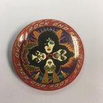 KISS BADGE: ROCK N ROLL OVER