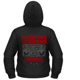 SLEEPING WITH SIRENS ZIP HOODIE: WE LIKE IT LOUD